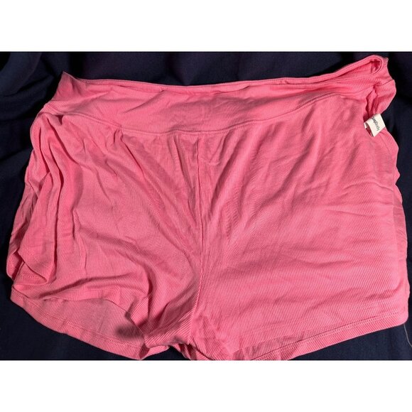 Gap GapBody Womens 2.5" Ribbed Pull-on Shorts, Pink, NWT, Size XXL - Picture 4 of 6